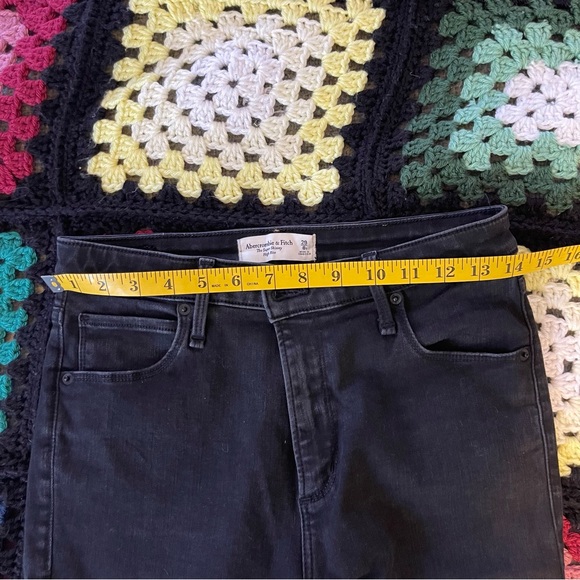 AF stretch jean 8s black button fly - Picture 6 of 8